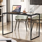 Escrivaninha Industrial Cosmos 0.9 Preto – Mérito Movelaria