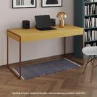 Escrivaninha Industrial Madeira Padrão Office Canela Malta Co