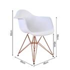 Escrivaninha Industrial Office Estudo Malta Amêndoa 137x53cm