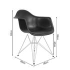 Escrivaninha Industrial Office Estudo Malta Preta 137x53cm Co