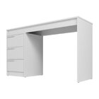 Escrivaninha Infantil 3 Gavetas Em Mdp Branco