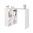 Escrivaninha Infantil 4 Nichos Branco Mdp 15mm