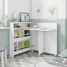 Escrivaninha Infantil Branca Estrela