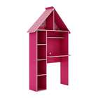 Escrivaninha Infantil Casinha Rosa