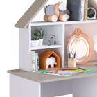 Escrivaninha Infantil Children's House 2 Gv Branca E Nude