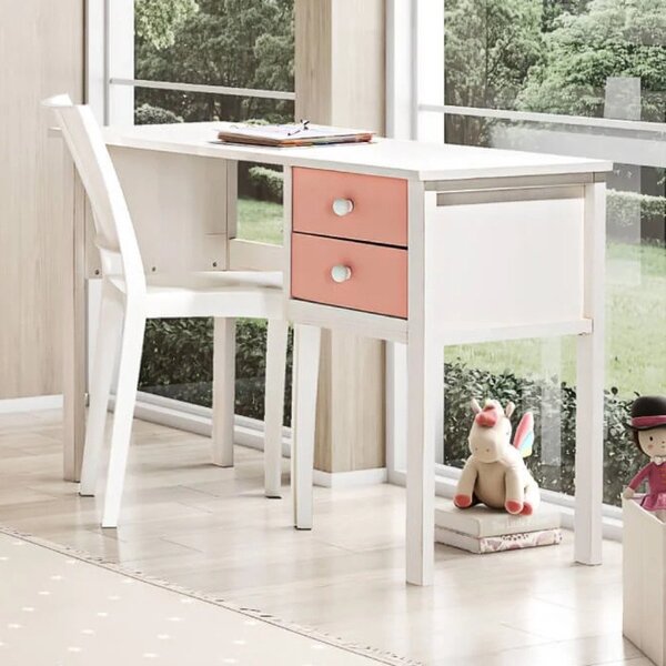 Escrivaninha Infantil Club House Sweet Com Casatema 120cm Pés