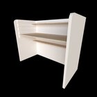 Escrivaninha Infantil Com Regulagem De Altura 100cm Mdf Branc