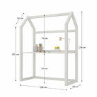 Escrivaninha Infantil Tampo Regulável Montessoriana Madeira B