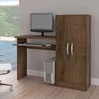 Escrivaninha Irlanda Com Armário Mocaccino Rústico