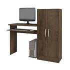 Escrivaninha Irlanda Com Armário Mocaccino Rústico