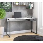 Escrivaninha Iron 120cm Industrial Espresso Móveis