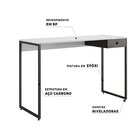 Escrivaninha Iron 120cm Industrial Espresso Móveis