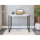 Escrivaninha Iron 90cm Industrial Espresso Móveis