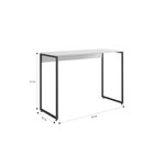 Escrivaninha Iron 90cm Industrial Espresso Móveis