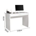 Escrivaninha Jb 6080 Luxo Branco – Jb Bechara