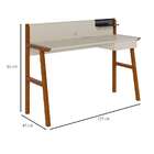 Escrivaninha Job 1 Gv Off White E Nature