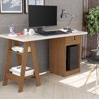 Escrivaninha Juan Off White E Canela