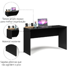 Escrivaninha Kali 1,10m Preto Ej Móveis