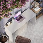 Escrivaninha Kali Branco - Ej Móveis