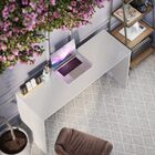 Escrivaninha Kali Branco - Ej Móveis