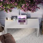 Escrivaninha Kali Branco - Ej Móveis