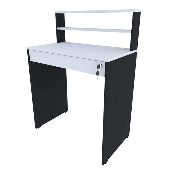 Escrivaninha Kitcubos 1 Gv Preta E Branca