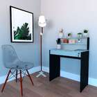 Escrivaninha Kitcubos 1 Gv Preta E Cinza Cristal