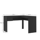 Escrivaninha L Com 01 Gaveta