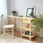 Escrivaninha Laguna Em Madeira - Natural