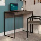 Escrivaninha Legno Tubo Preto Carraro