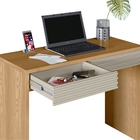 Escrivaninha Lens Ripado Carvalho Off White