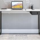 Escrivaninha Leo Com Gaveta Branco Preto