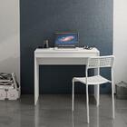 Escrivaninha Liberdade Com Cadeira Vilhena Branco Politorno