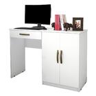 Escrivaninha Link 2 Portas 1 Gaveta Branca