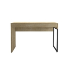 Escrivaninha Livia 2 Gavetas Natura Preto