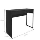 Escrivaninha Livia 2 Gavetas Preto