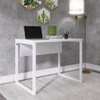 Escrivaninha M90/60p25tub 90cm Industrial Branco Branco