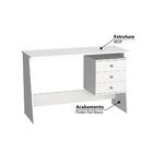 Escrivaninha Maceió 3 Gv Branca