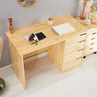 Escrivaninha Madeira 4 Gavetas Desenho Emma - Natural