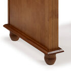 Escrivaninha Madeira Maciça 3 Gavetas Suporte Teclado E Divis