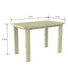 Escrivaninha Madeira Maciça Cube Artemobili Natural