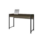 Escrivaninha Madeirada E Tubos Pretos Carraro