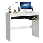 Escrivaninha Madesa Rubi com Tampo de Madeira e 1 Nicho