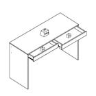 Escrivaninha Madri Para Computador 2 Gavetas B35 Novam