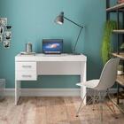 Escrivaninha Mafra 2 Gavetas Branco Politorno