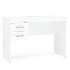 Escrivaninha Mafra 2 Gavetas Branco Politorno