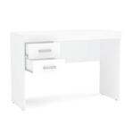 Escrivaninha Mafra 2 Gavetas Branco Politorno