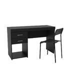 Escrivaninha Malta 2 Gavetas Com Cadeira Vilhena Preto Polito