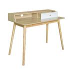 Escrivaninha Manon 1 Gvt Natural E Branca