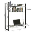 Escrivaninha Manu Suspensa Office Mdf Organizadora